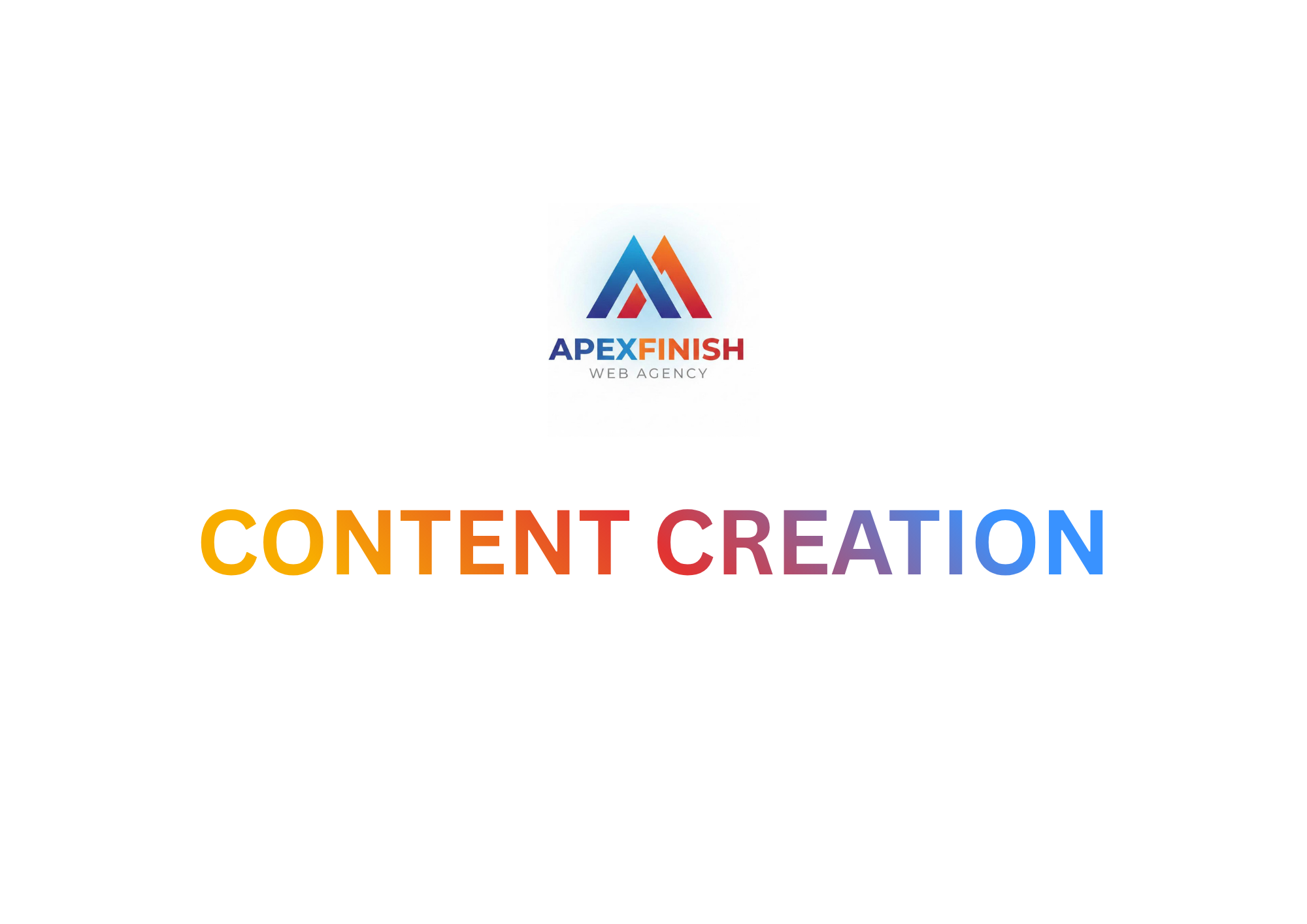 Content creation showcase